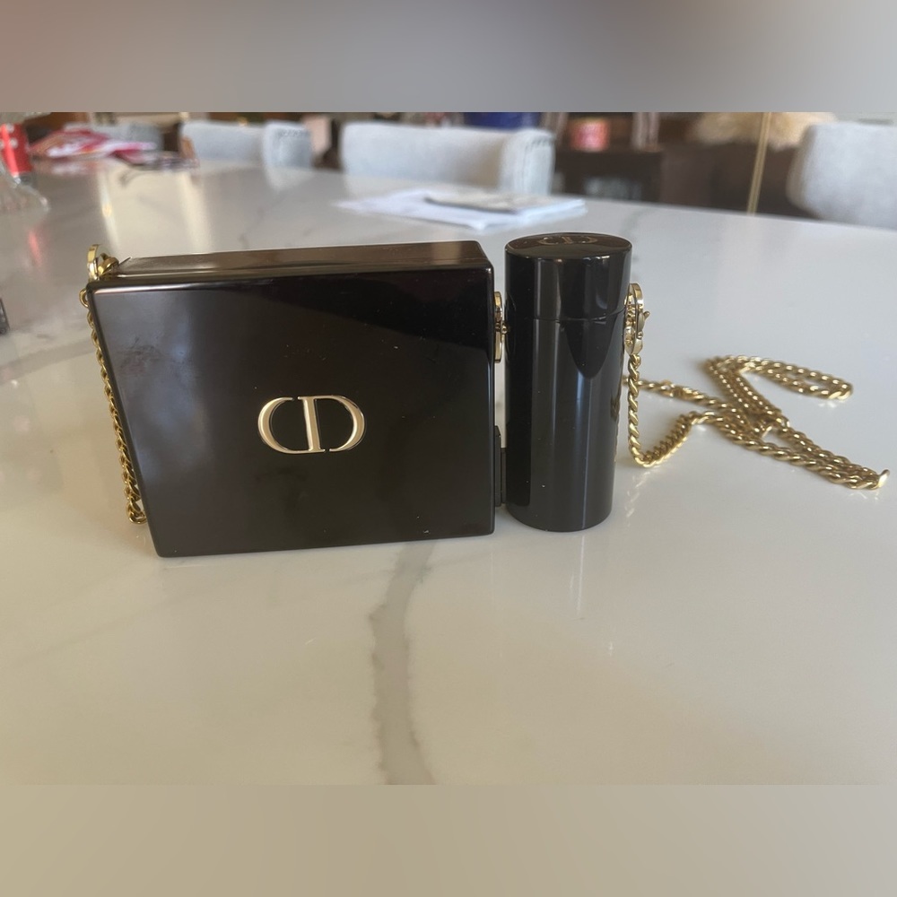 Dior Minaudière Limited Edition 2022 Holiday Case & Lipstick Set NEW - Picture 9 of 14